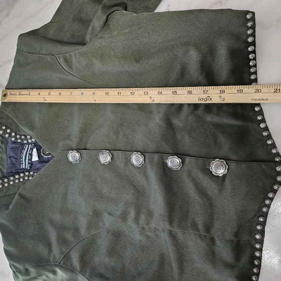 Silver River Vintage Green Jacket, Size Large - Picture 14 of 16